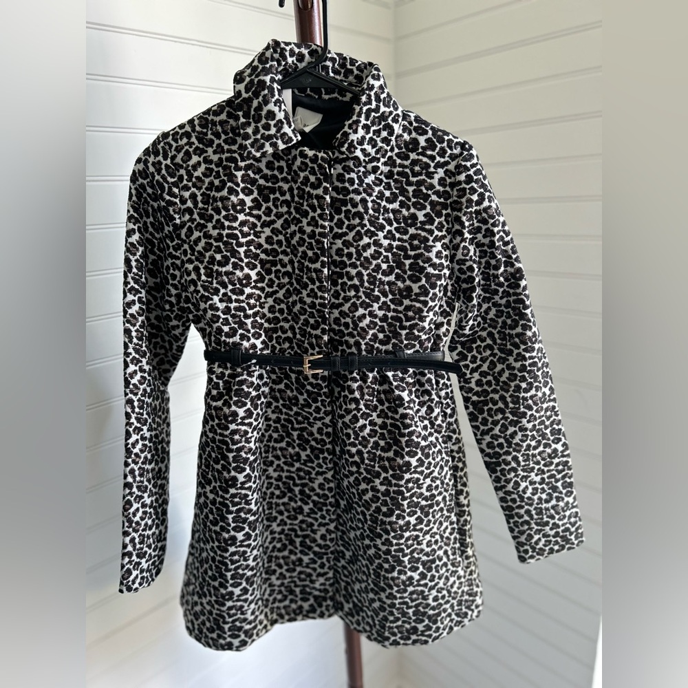 Anthropologie Maeve Leopard Babydoll Jacket - Picture 2 of 4